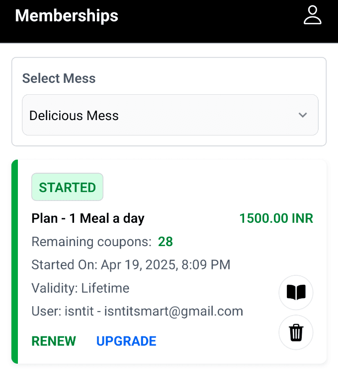 Create Memberships